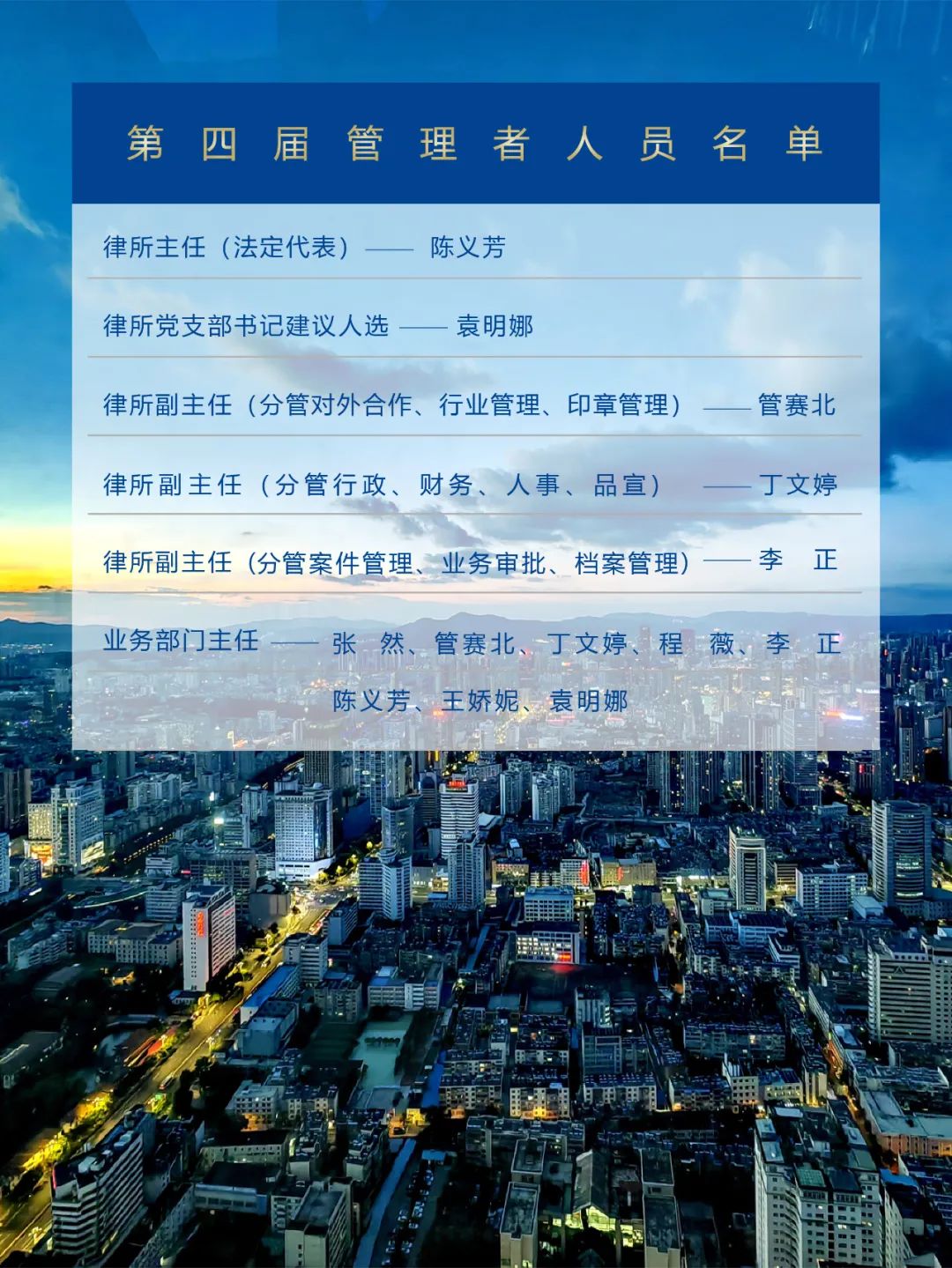 安胜动态丨安胜律所顺利完成第四届管理者民主选举